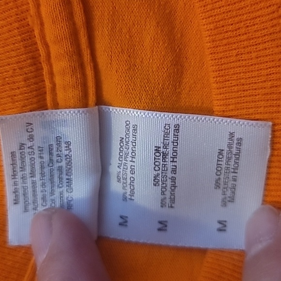 The Horsemen P51 flight team orange tee shirt air show grim reaper size medium - Picture 9 of 9